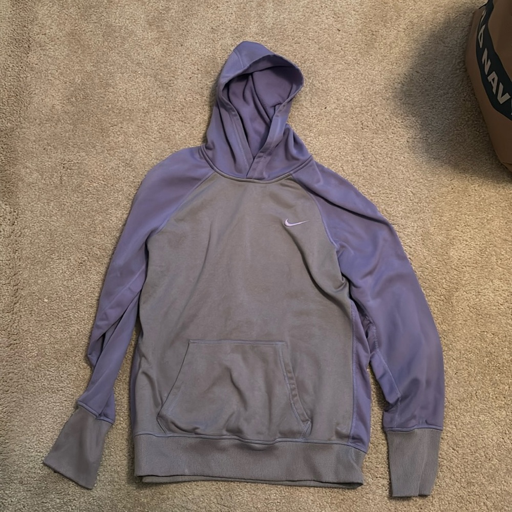 Purple Dri-Fit Nike Hoodie